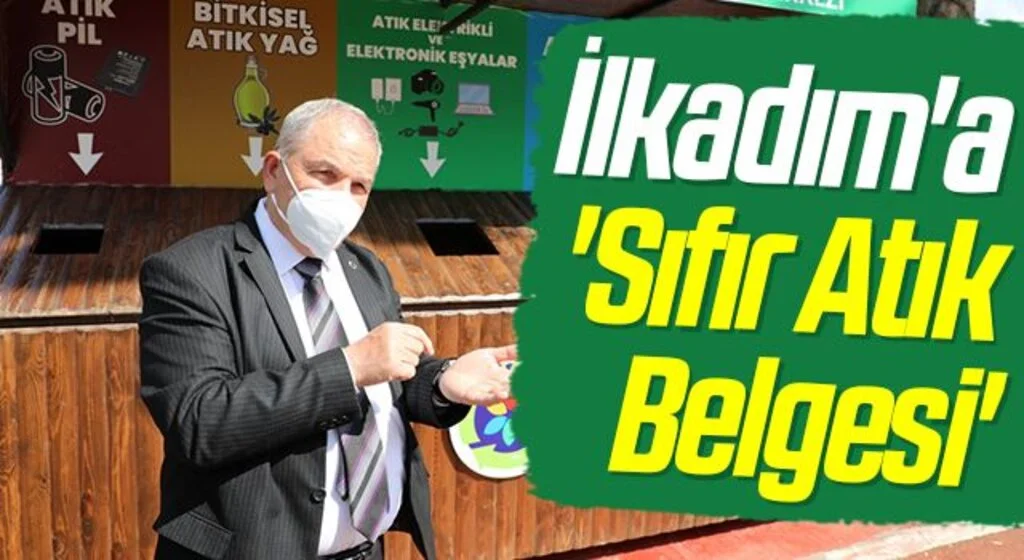 İlkadım Belediyesi Başarısını 'Sıfır Atık Belgesi' İle Taçlandırdı