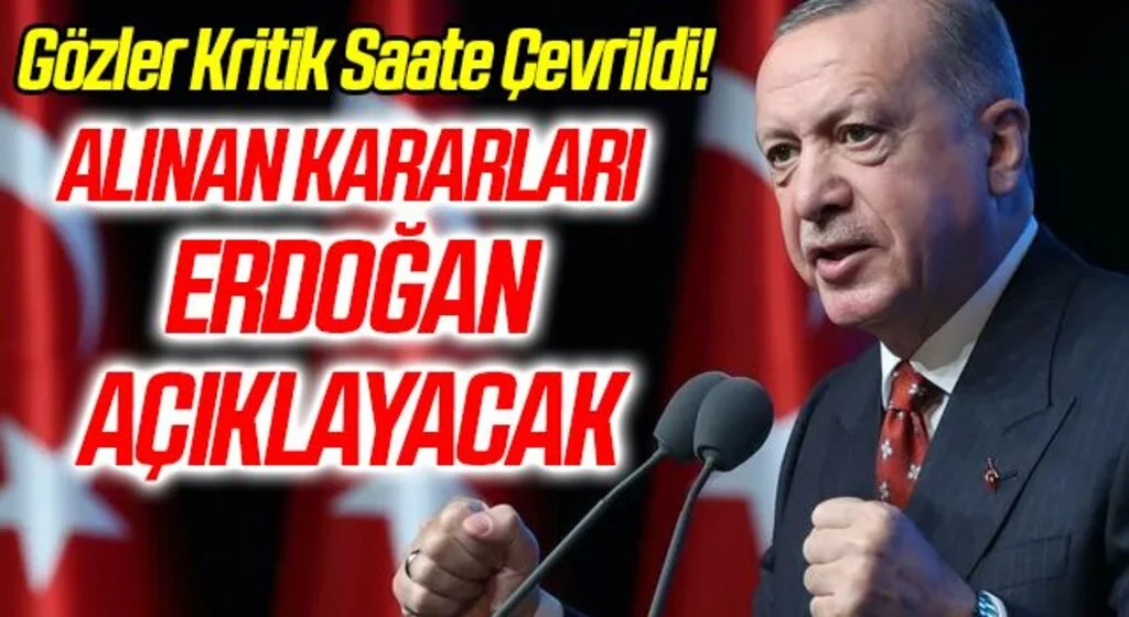 Kabine bugün toplanıyor! Kritik saat belli oldu, gözler açıklanacak kararlarda