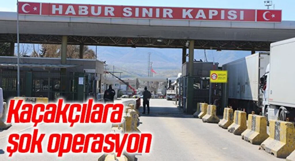 Kaçakçılara şok operasyon