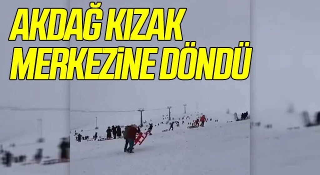 Ladik Akdağ Kızak Merkezine Döndü