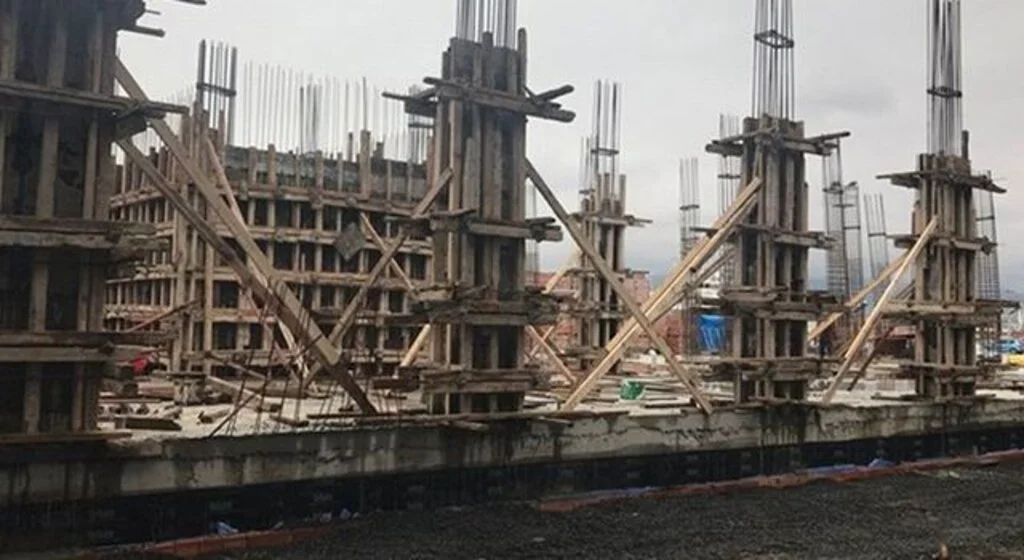 Sahil Güvenlik Karadeniz Bölge Komutanlığı yemekhanesi inşaatı yükseliyor