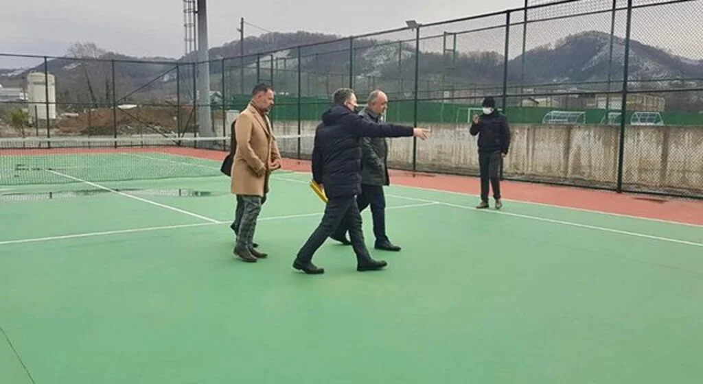 Samsun Gençlik ve Spor İl Müdürü İsmail Hakkı Kasapoğlu Tesisleri İnceledi