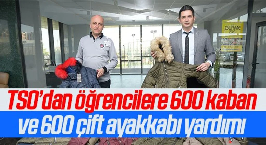 Samsun TSO’dan öğrencilere 600 kaban ve 600 çift ayakkabı yardımı