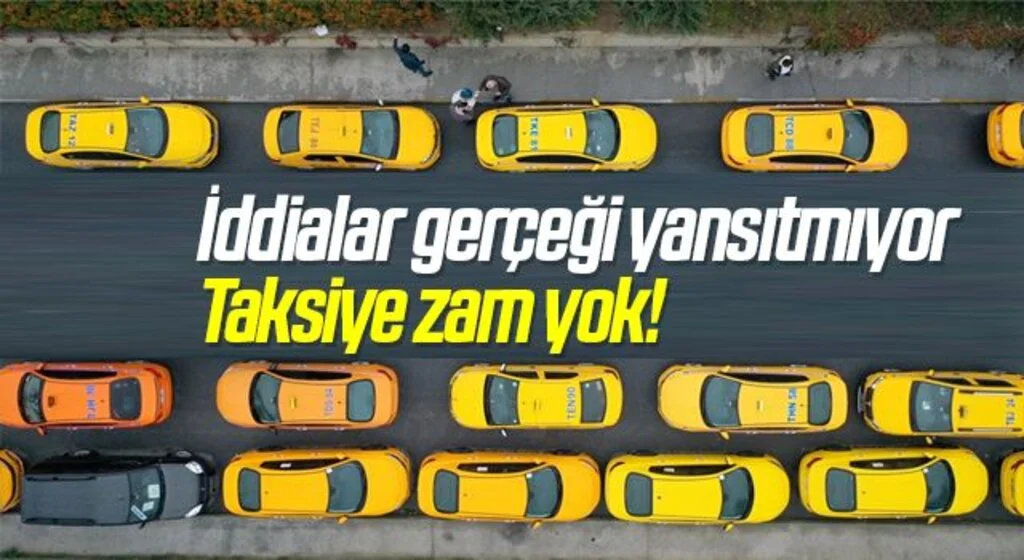 Samsun Vezirköprü'de Taksiye zam yok!