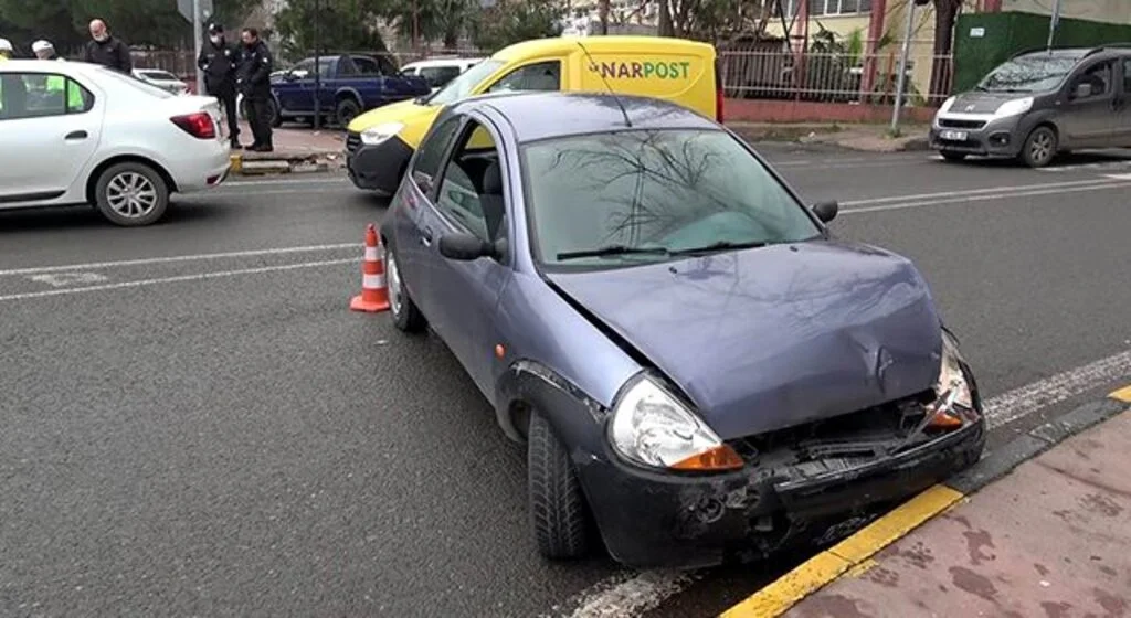 Samsun’da 3 araçlı zincirleme kaza: 1 yaralı
