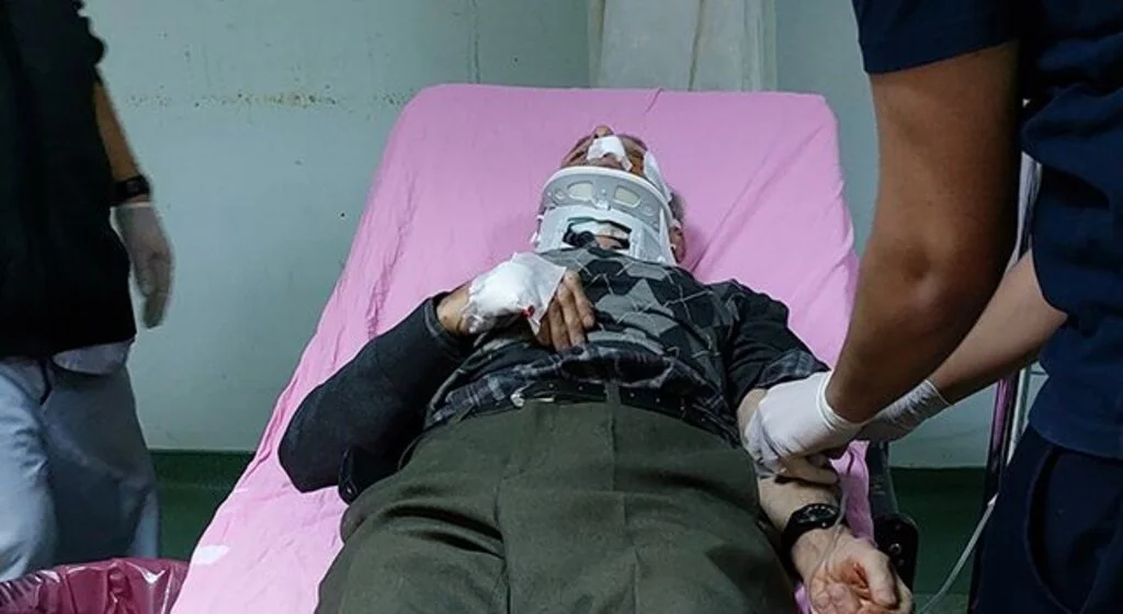 Samsun'da Dolmuştan inen yaşlı adama araç çarptı