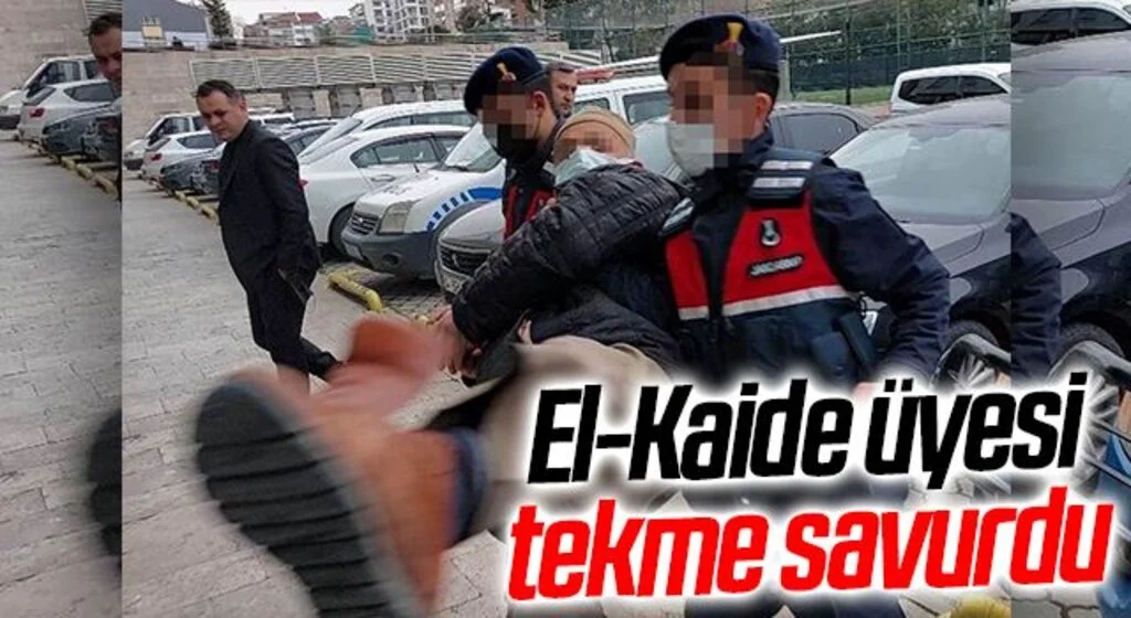 Samsun'da El-Kaide üyesi tekme savurdu