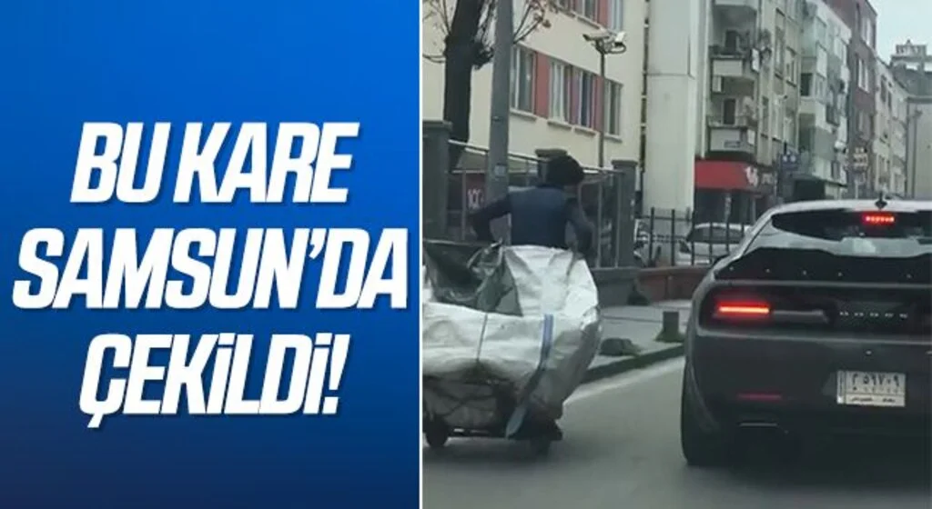 Samsun'da Tek Kare 2 Farklı Hayat