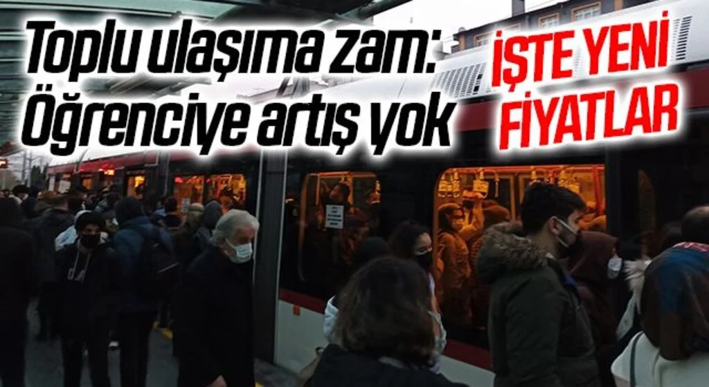 Samsun'da toplu ulaşıma yüzde 25 zam: Öğrenciye artış yok