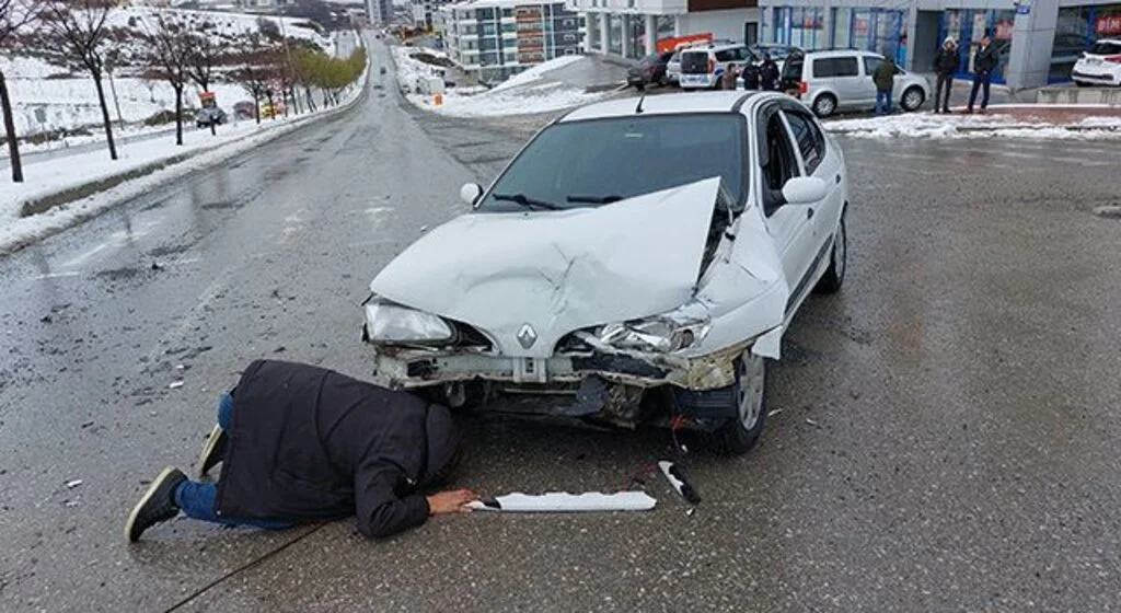 Samsun'da trafik kazası: 2 yaralı