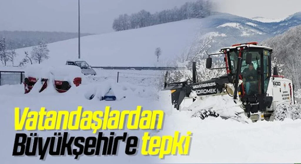 Samsun'da Vatandaşlardan Büyükşehir'e tepki