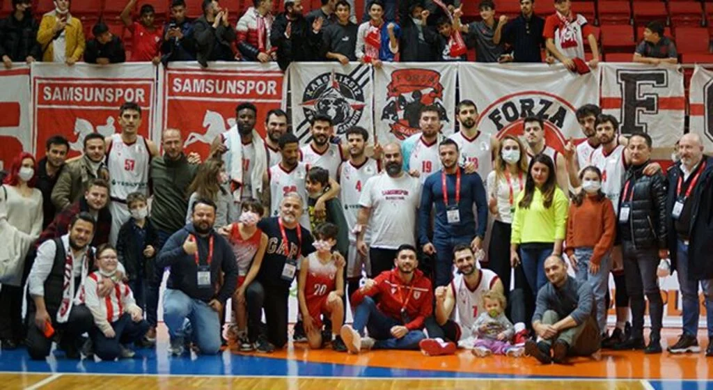 Samsunspor Basketbol Gemlik'e Acımadı