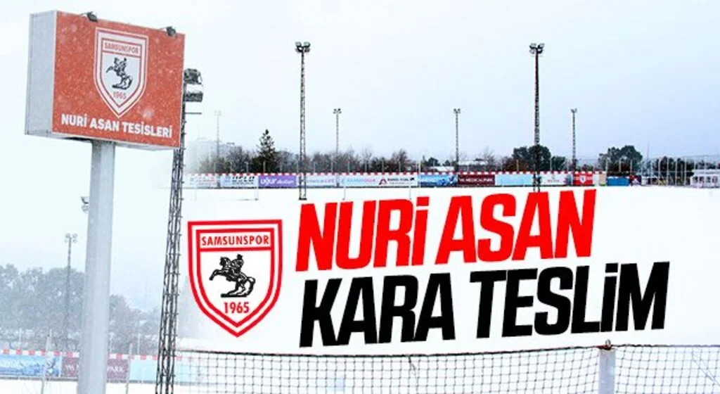 Samsunspor Nuri Asan Tesisleri Kara Teslim!