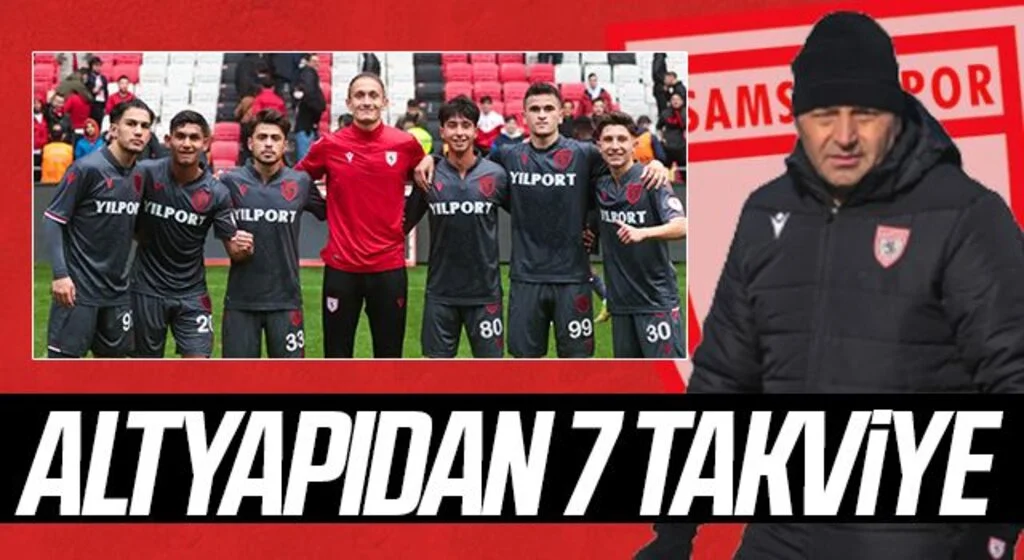 Samsunspor'a Altyapıdan 7 Takviye