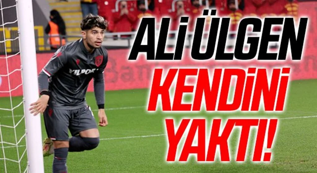Samsunspor'da Ali Ülgen Kendini Yaktı!