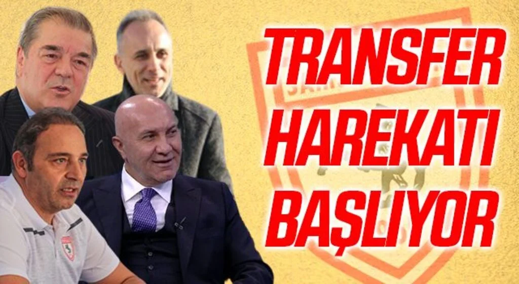 Samsunspor'da Transfer Harekatı Başlıyor