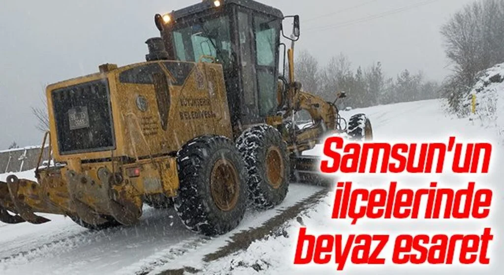 Samsun'un ilçelerinde beyaz esaret