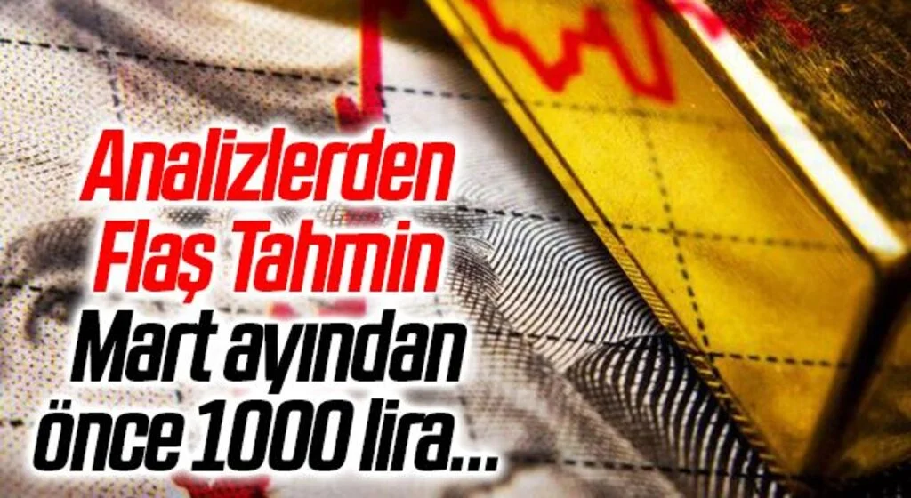 Son dakika... Altın fiyatı iki kritik veriye odaklandı! Analistten olay tahmin geldi: Mart ayından önce 1000 lira…