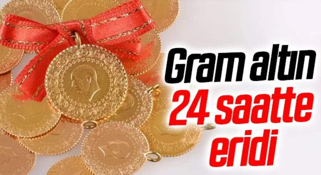 Son dakika... Gram altın 24 saatte eridi: 35 lira birden düşüş!