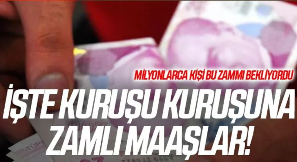 Son dakika: Milyonlarca memur bu zammı merak ediyor! Hemşire, bekçi, öğretmen ve polis maaşları ne kadar oldu?