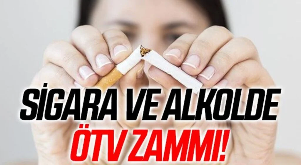 Son dakika: Sigara ve alkolde ÖTV zammı! İşte sigara ve alkol fiyatlarında son durum