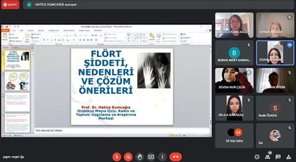 Üniversite öğrencilerden “Şiddetin Farkında Ol” çağrısı