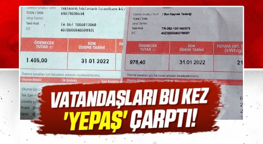 Vatandaşları Bu Kez 'YEPAŞ' Çarptı!