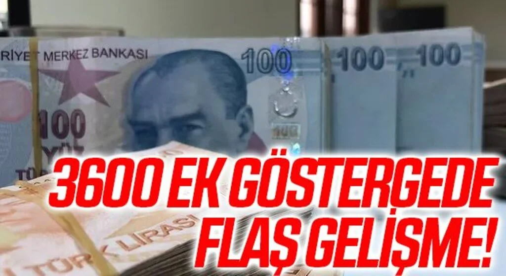 3600 ek göstergede flaş gelişme! Beklenen tarih böyle ortaya çıktı…