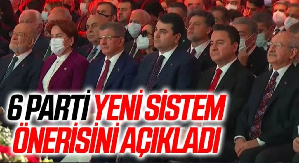 6 lider 28 Şubat Zirvesi'nde Güçlendirilmiş Parlamenter Sistem önersini açıklıyor