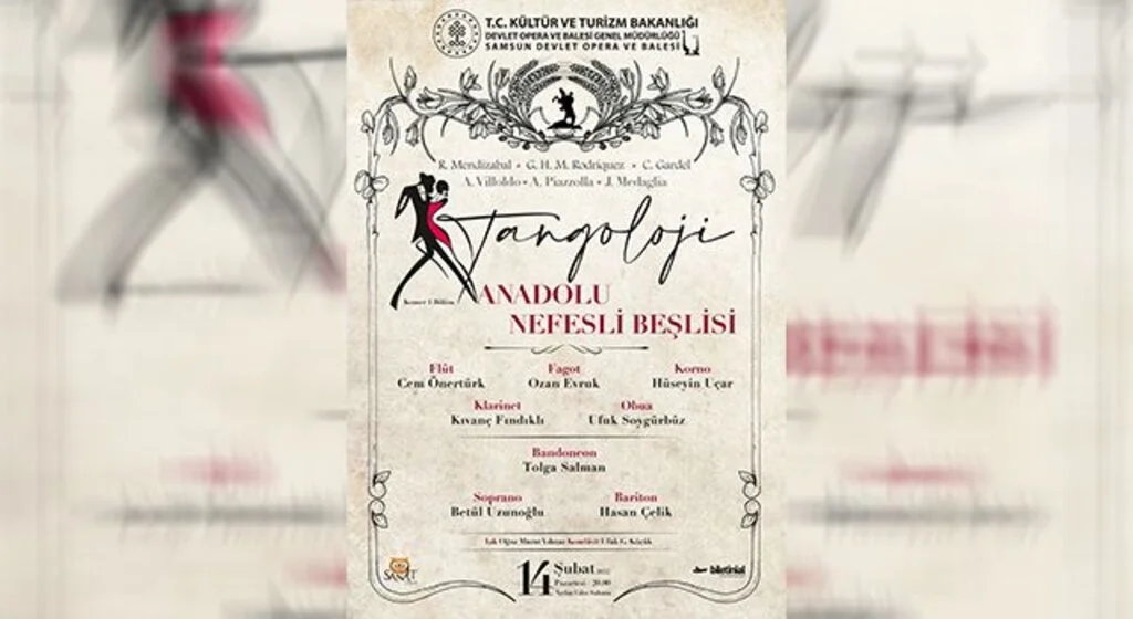 “Anadolu Nefesli Beşlisi” Tangoloji konseri ile SAMDOB sahnesinde