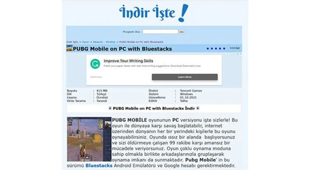Android uygulamalar indiriste.com ile karşınızda!