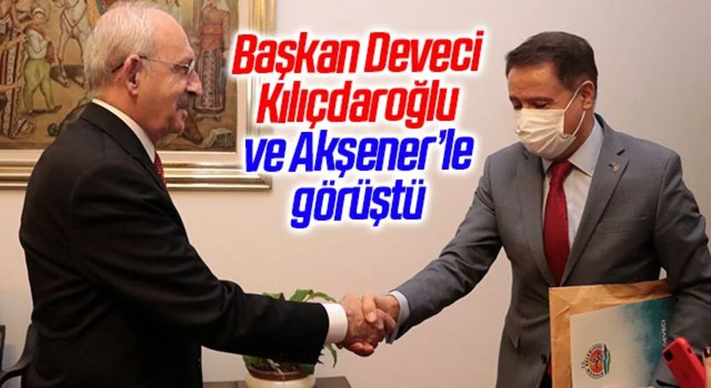 Atakum Belediye Başkanı Cemil Deveci’den Kılıçdaroğlu ile Akşener’e ziyaret
