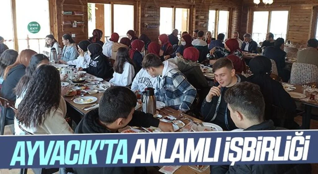 Ayvacık'ta anlamlı işbirliği