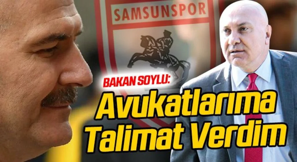 Bakan Soylu: Avukatlarıma Talimat Verdim