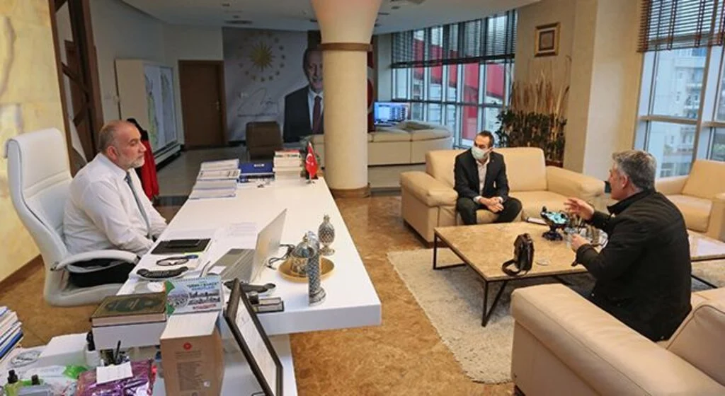Başkanlardan Sandıkçı'ya Ziyaret