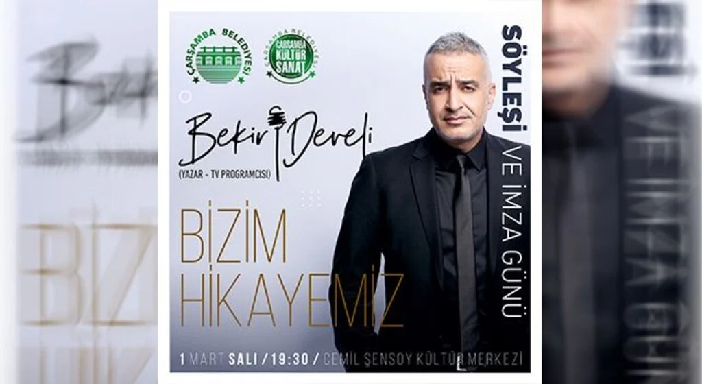 Bekir Develi Çarşambalı Sevenleriyle Buluşuyor