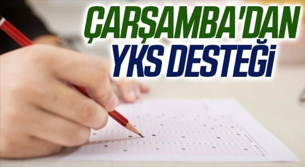 Çarşamba'dan YKS desteği