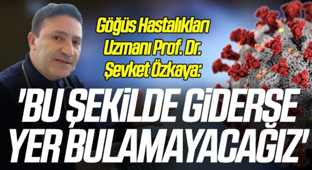 Göğüs Hastalıkları Uzmanı Prof. Dr. Şevket Özkaya: Bu şekilde giderse yer bulamayacağız