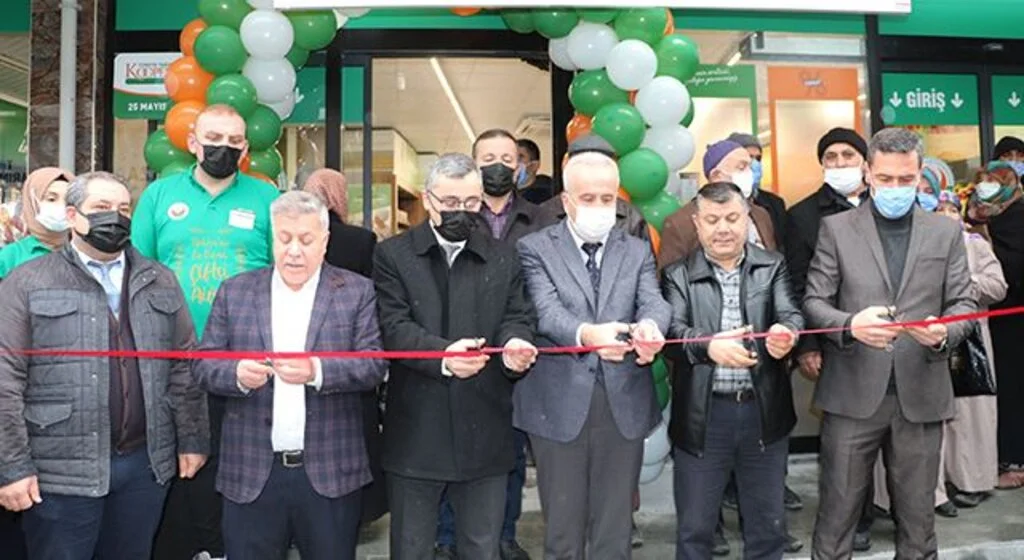 Havza'da Tarım Kredi Kooperatif Market açıldı