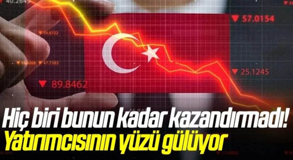 Hiç biri bunun kadar kazandırmadı! Yatırımcısının yüzü gülüyor