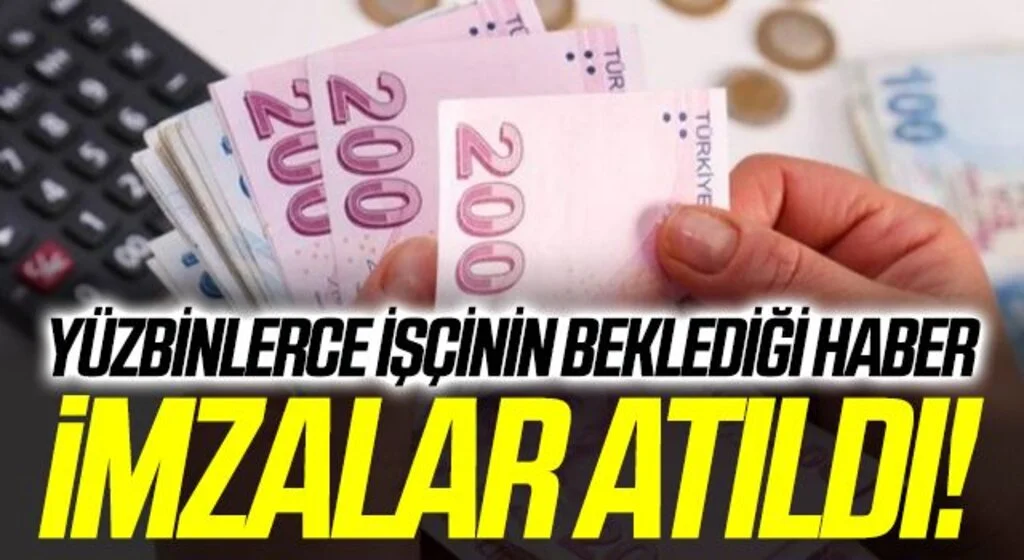 Kamu işçisine ek zamla ilgili son dakika gelişmesi! Protokol imzalandı