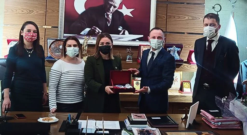 Öz Sağlık Sen'den Samsun Barosu'na ziyaret