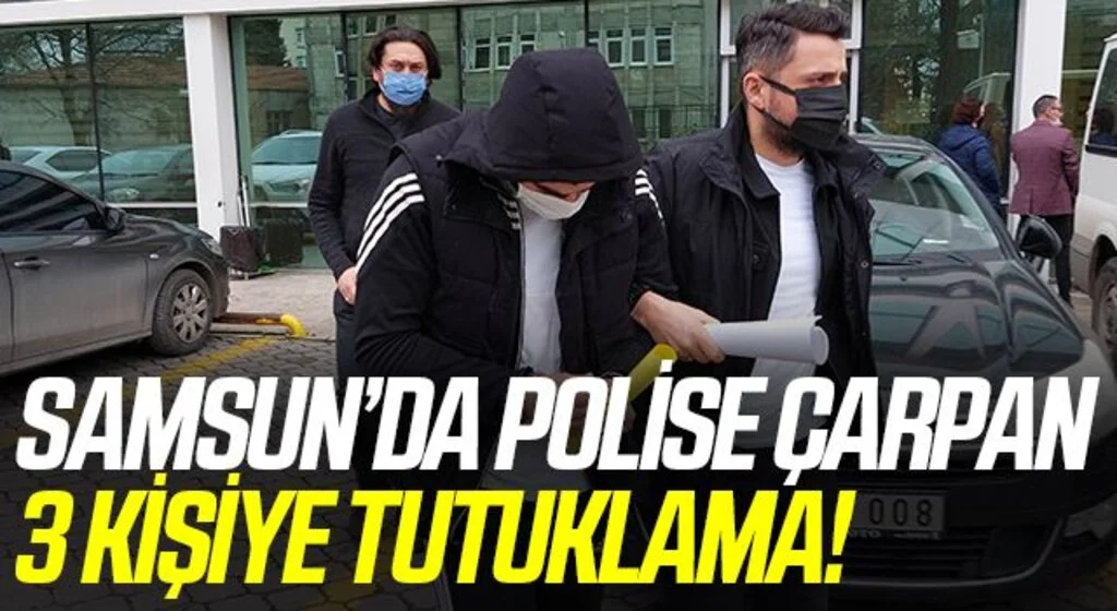 Polisin dur ihtarına uymayarak çarparak yaralanmasıyla ilgili 3 kişi tutuklandı