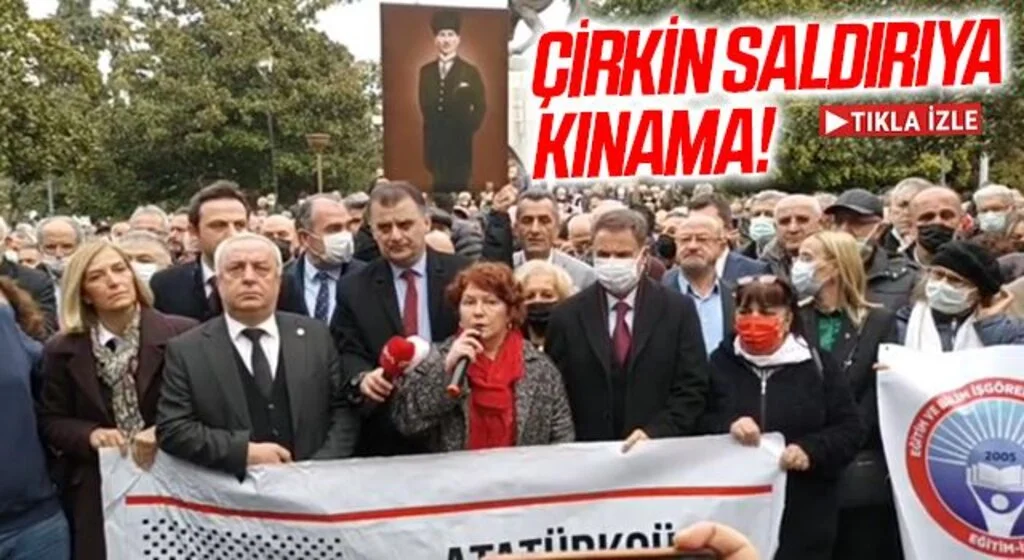 Samsun Atatürk Onur Anıtı'na Çirkin Saldırıya Kınama