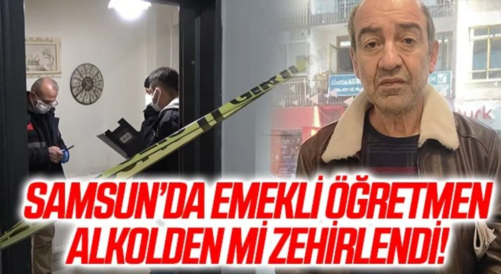 Samsun'da Emekli öğretmen evinde ölü bulundu