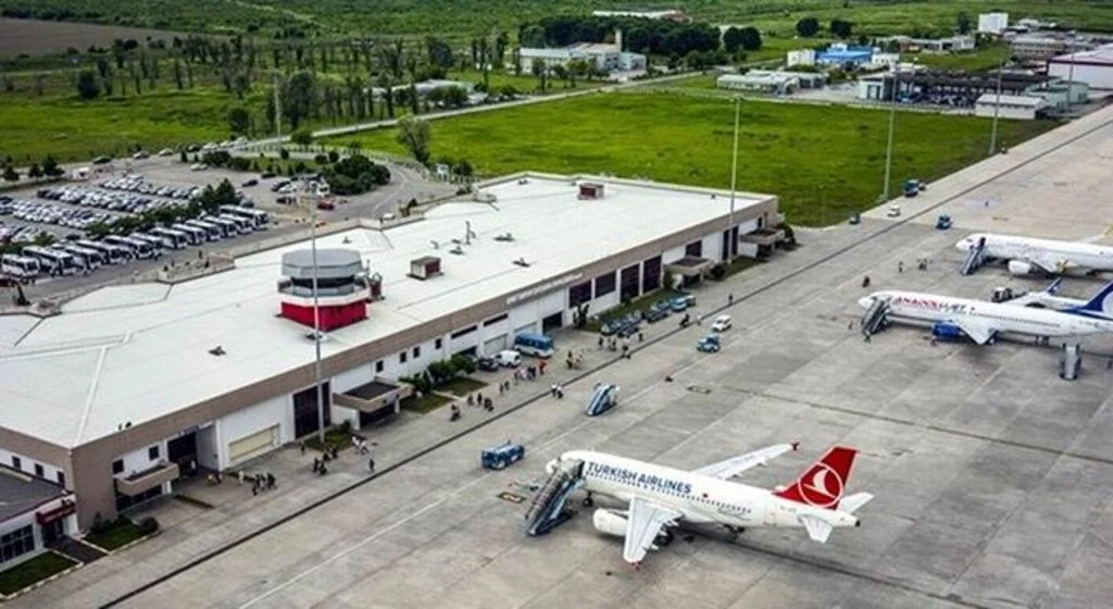 Samsun'da Havalimanındaki yolcu sayısı geçen yıla göre yüzde 56 arttı