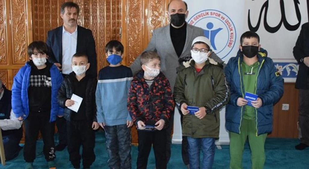Samsun'da "Haydi Çocuklar Camiye" projesinde ödüller sahiplerini buldu