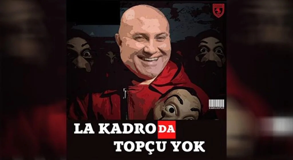 Samsunspor Başkanı Yüksel Yıldırım'a espirili gönderme