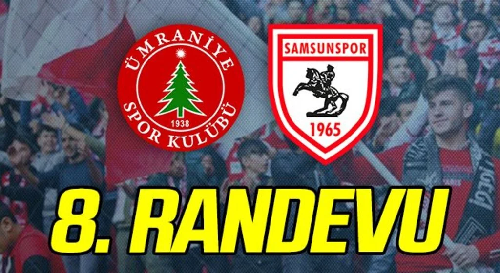 Samsunspor ile Ümraniyespor 8. randevuya çıkıyor