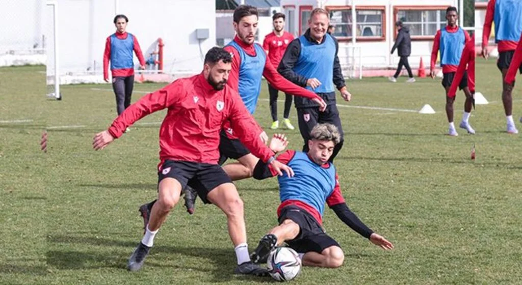 Samsunspor'da Kıran Kırana İdman